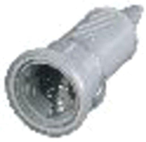 Schuko-Kupplung gelb 16A 2p+E 230V IP44 