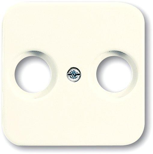 Abdeckung für Antennensteckdosen mit 2 Anschlüssen 