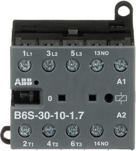 Leistungsschütz AC-schaltend B6S-30-10-1 7 24V DC 