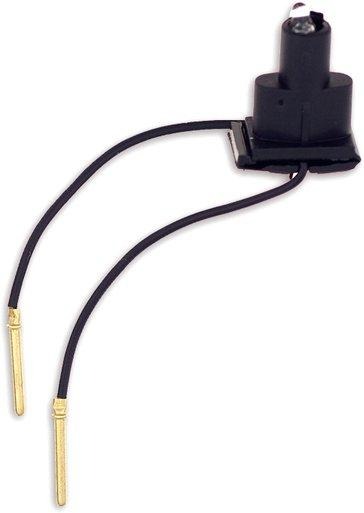 Glimmlampe 230 V AC 1,0 mA mit Anschlussleitung 