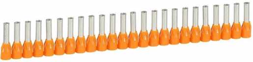 Aderendhülsen Starfix f. Leiterquerschnitt 4 mm² orange isoliert in Bändern 
