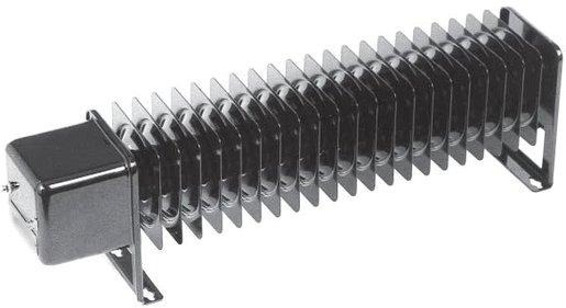 Rippenrohrheizkörper ERH 100V10 ohne Thermostat 