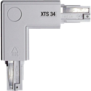 NOA Eckverbinder grau 90° Schutzleiter links/außen XTS 34-1 
