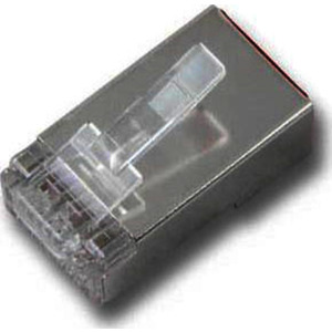 RJ Modular Stecker RJ45 geschirmt für Datenkabel FLEX 8polig 