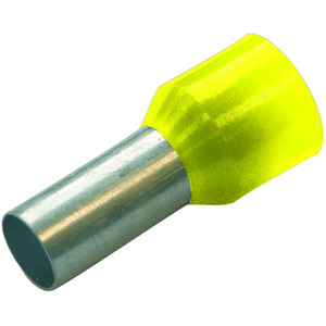 Aderendhülse isoliert 1,0 mm² - L 8 mm gelb VE500 