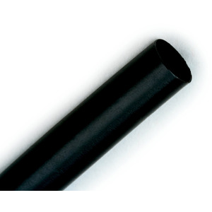 Warmschrumpfschlauch dünnwandig ohne Schmelzkleber 3/1mm 3:1 schwarz 
