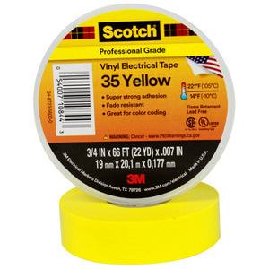 Elektro-Isolierband Scotch 35 19x20 gelb 