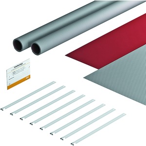 Bandagenset für Photovoltaik 550x880 grau / rot 