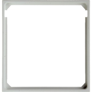 Zwischenring für Zentralplatte S.1/B.3/B.7 Glas polarweiß 