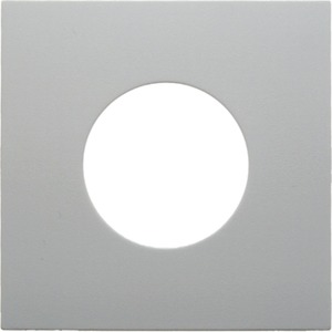 Zentralstück für Drucktaster und Lichtsignal E10 S.1/B.3/B.7 Glas weiß 