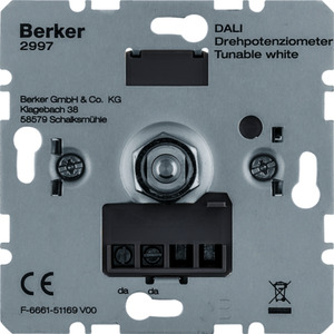DALI Drehpotentiometer tunable white 