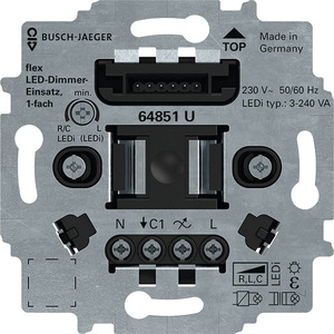 LED-Dimmer-Eins. flex, 1-f 64851 U 