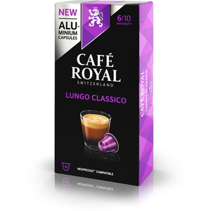 Kaffeekapseln für Nespressomaschinen Lungo Classico 10 Stück 