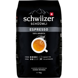 Bohnenkaffee Schwiizer Schüümli Espresso 1kg 