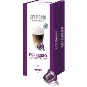 Kaffee Kapseln für Cremesso Kapselmaschine Espresso Per Macchiato 16 Stk. 