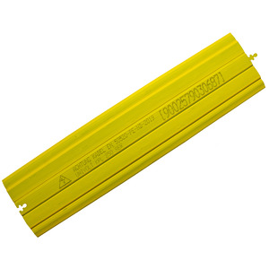 PE-Kabelabdeckplatte gelb 250x1000 mm Achtung Kabel 