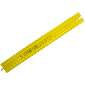 PE-Kabelabdeckplatte gelb 120x1000 mm Achtung Kabel 