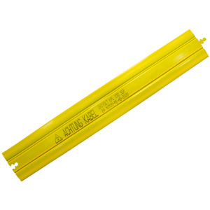 PE-Kabelabdeckplatte gelb 150x1000 mm Achtung Kabel 