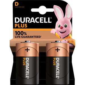 Duracell Plus 2D K-Pack 2 Stück 