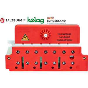 Zähleranschlussklemme Kelag, Salzburg AG und Netz Burgenland 80A 400 VAC 50 Hz 