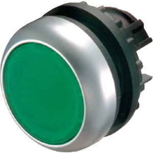 Drucktaste flach grün rastend blanko IP67 M22-DR-G 
