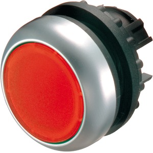Leuchtdrucktaste flach rot blanko IP67 M22-DRL-R 