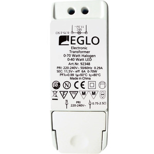 LED und Halogen Transformator 0 - 70 W 0 - 40 W 11,5 V 
