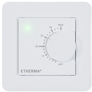 Thermostat mit App-Funktion und Drehrad, 16A, 5-28°C 