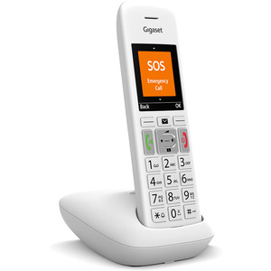 Schnurlostelefon mit Großtastentelefon Gigaset E390 