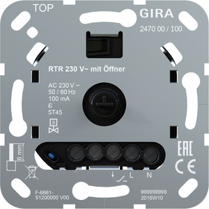 RTR 230 V Öffner Einsatz 