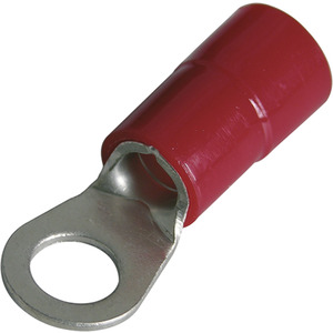 Ringkabelschuh isoliert 10 mm² M5 Nylon rot 