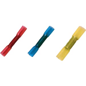 Isolierter Stoßverbinder mit Schrumpfisolation 4-6 mm² gelb 