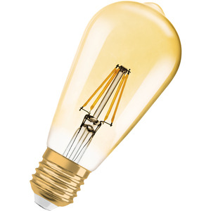 LED Lampe Vintage 1906 LED dimmbar 55 6,5W 2400 K E27 