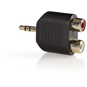 Audio Adapter Stereo 3,5-mm-Stecker - 2x Cinch-Buchse 