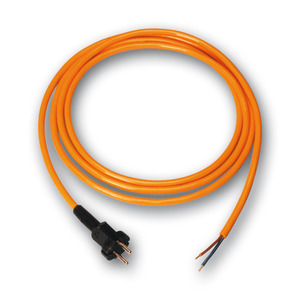 Geräteleitung PUR 2x 1,0 mm² 5 m orange IP20 