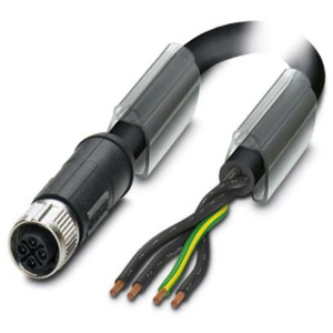 Sensor-/Aktor-Kabel 4-polig 12A / 630 V schwarzgrau 