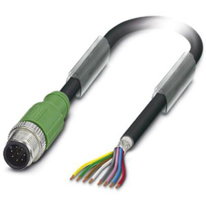 Sensor-/Aktor-Kabel 8-polig schwarzgrau 
