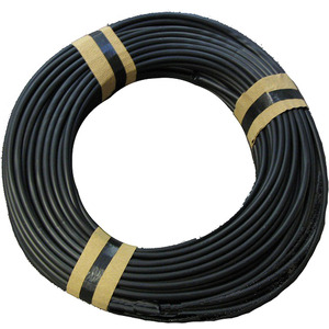 Weich PVC Isolierschlauch 30.0 mm x 1,2 mm 25m schwarz 