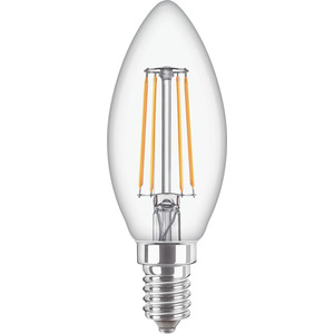 LED Kerzenlampe CorePro LEDcandle 4,3-40W 470lm E14 827 B35 klar Glas IP44 