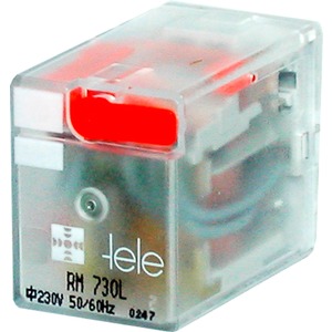 Miniaturreleais RM 730L (VE10) 230VAC 4 Wechsler LED 