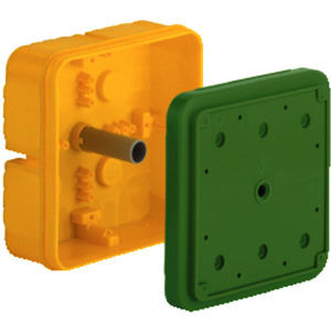 Verbindungskasten für Klemmen bis 16 mm² LxBxT 180x180x84 mm 