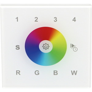 RGBW Wandcontroller DALI 4-Zonen Steuerung 
