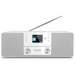Uhrenradio Digitradio 370 CD BT CD-Player mit MP3 Fernbedienung weiß 