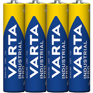 Alkaline-Batterien AAA Varta Industrial Pro 4 Stück 