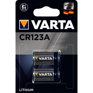 Fotobatterie CR 123 A Professional Lithium 2 Stk 