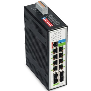 Industrial-Managed-Switch, 8-Port 1000BASE-T 