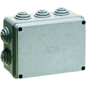 Abzweigdose 100x100x50 mm IP65 CE 4 ET005 