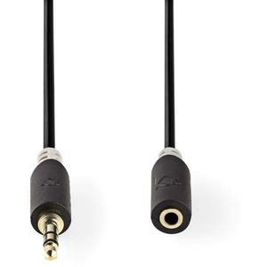 Audio Verlängerungskabel Stereo 3,5 mm Stecker - Buchse 5,0 m 