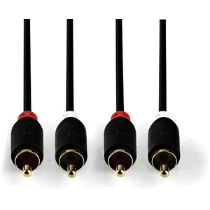 Audio Kabel Stereo 2x Cinch-Stecker - 2x Cinch-Stecker 2,0 m 