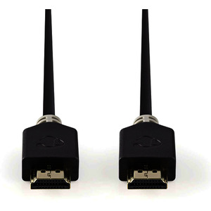 HDMI Anschlusskabel mit Ethernet HDMI Stecker - Stecker 1,0 m 